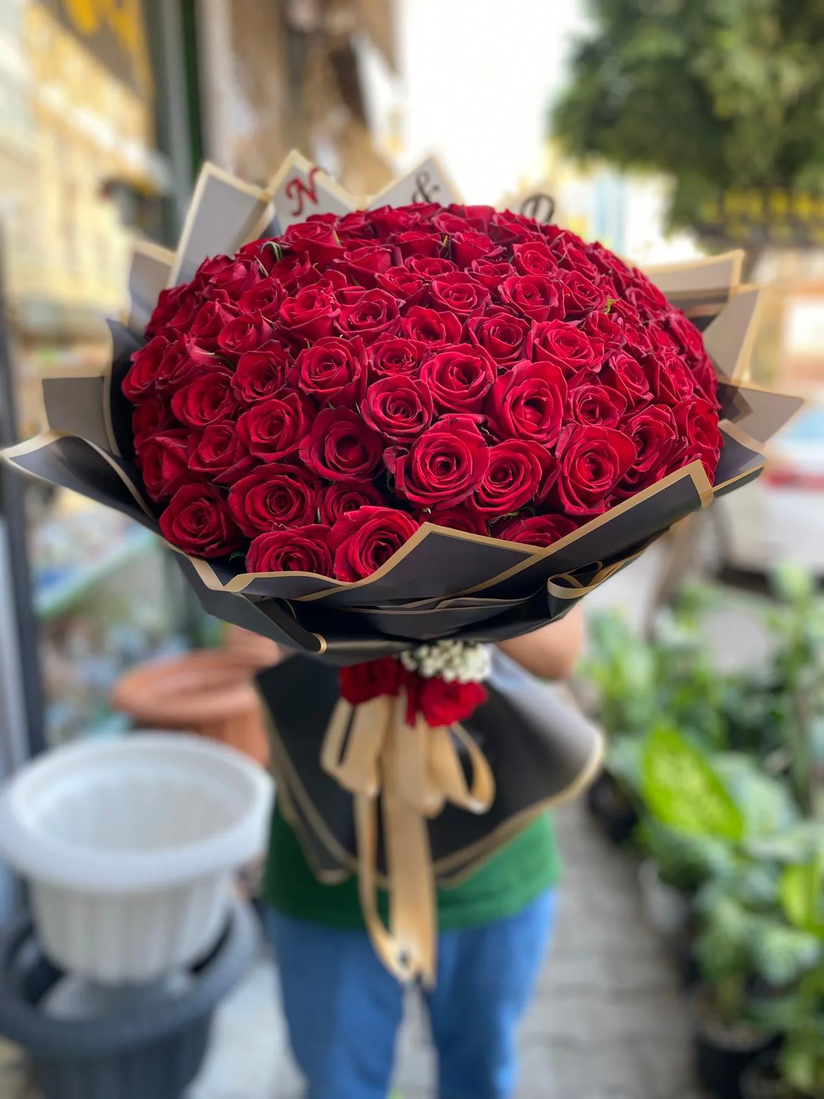 101 Kırmızı Gül Demetimiz