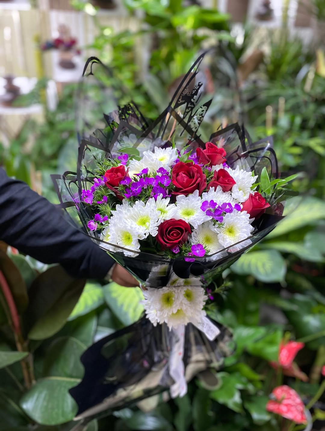 Gül Ve Papatya Karışık Buket