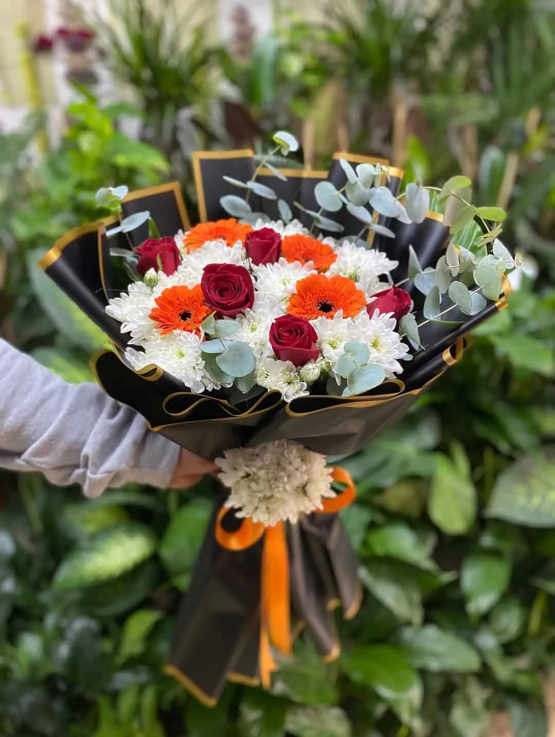 Gül Papatya Celbera Buketimiz