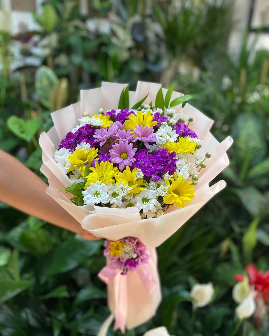 Renkli Papatya Buketi